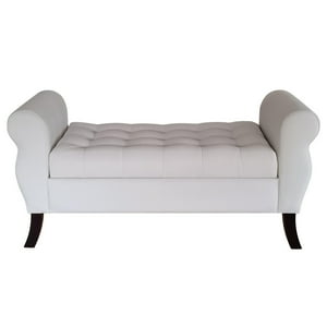 Tapiceria Moderna - Banqueta Baul Diva Color Crudo
