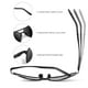 thumbnail image 2 of Gafas De Sol Aviator Mx208 Con Marco Plateado Y Lente Negra, 2 of 3