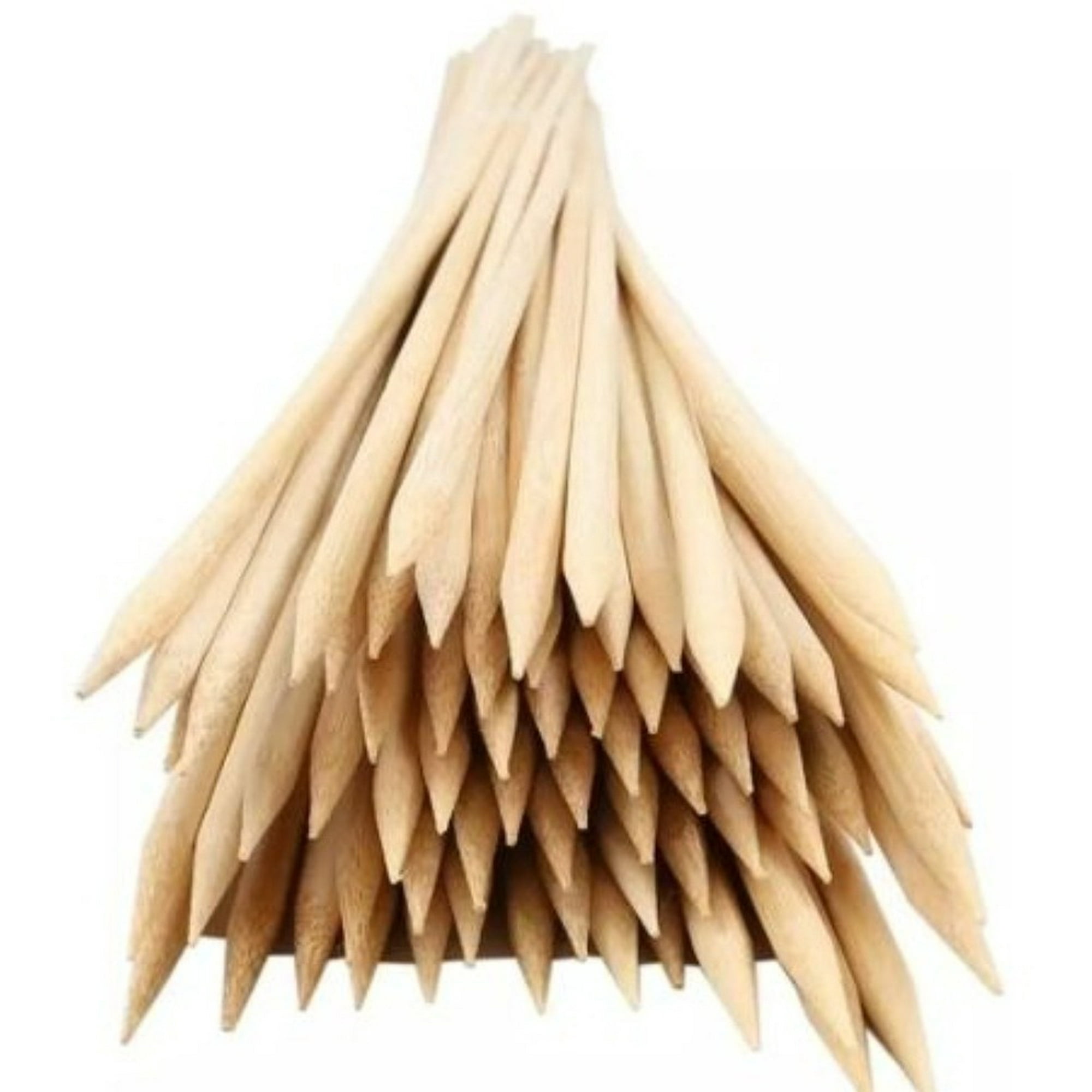 Genérico - Palos Anticuchos Gruesos 40cm Brochetas Pinchos Papa Tornado