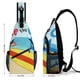 thumbnail image 2 of Pete el Gato Riñonera Bandolera con Estampado Integral para Hombres y Mujeres, Bolso Cruzado Gráfico de Tendencia, Mochila de Hombro Streetwear para Ciclismo y Deportes, Riñonera Versátil Casual, 2 of 6