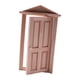 thumbnail image 2 of Mini Puerta De Madera En Blanco, Modelo De Decoración De Casa, Juguetes Exquisitos Para Cocina Exterior Y Mango, 2 of 5