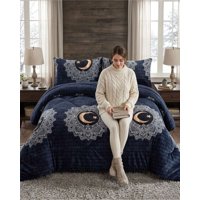 Myl Todo Hogar - Cubrecama Plush 2 Plazas Con Chiporro Extra Cálido - Térmico Suave