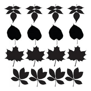 Rienda Libre Graphics - Decomural Leaf Group Set Ws-33278