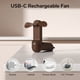 thumbnail image 5 of Miniventilador portátil JISULIFE 3 en 1 con banco de energía y linterna, 5 of 7