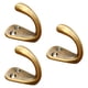 thumbnail image 1 of 3 Ganchos Multiusos De Latón, Ganchos Versátiles Para Ropa, Ganchos Para Abrigos, Montaje En Pared, Bronce, 1 of 6