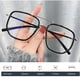 thumbnail image 2 of Gafas de doble haz de luz azul, gafas para computadora con bloqueo UV, lentes transparentes, gafas de metal., 2 of 5