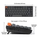 thumbnail image 5 of Teclado Mecánico Keychron K2 75% Bluetooth Interruptor Rojo, 5 of 7