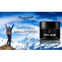 Resina Shilajit Orgánica Del Himalaya – 50 Mg