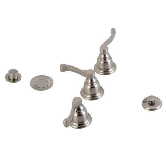 Llave de Bidé Kingston Brass Royale KB328FL Níquel Cepillado