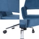 thumbnail image 5 of Silla Oficina Cromwell Terciopelo Azul, 5 of 6