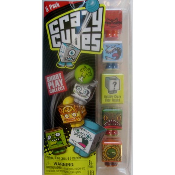 Spin Master Crazy Cubes Pack de 5 Tema Aqua