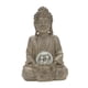thumbnail image 2 of Estatua De Buda Con Estatuilla Coleccionable Ligera Para Sala De Estar Dormitorio Interior, 2 of 5