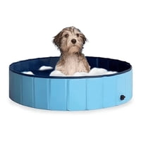 Leonimport - Piscina Plegable Para Perros Para Mascotas 80 X 20 Cm