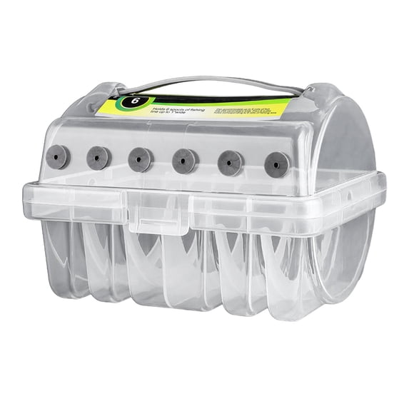 Organizador De Sedal De Pesca Con Agujeros, Caja De Aparejos De Pesca Duradera, Estable Y Portátil