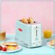 thumbnail image 4 of Toaster Nostalgia, nueva y mejorada, Wide 2-Slice Aqua, 4 of 5
