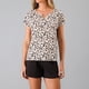 thumbnail image 1 of Set Top + Short Flores Mujer 33847-2, 1 of 3