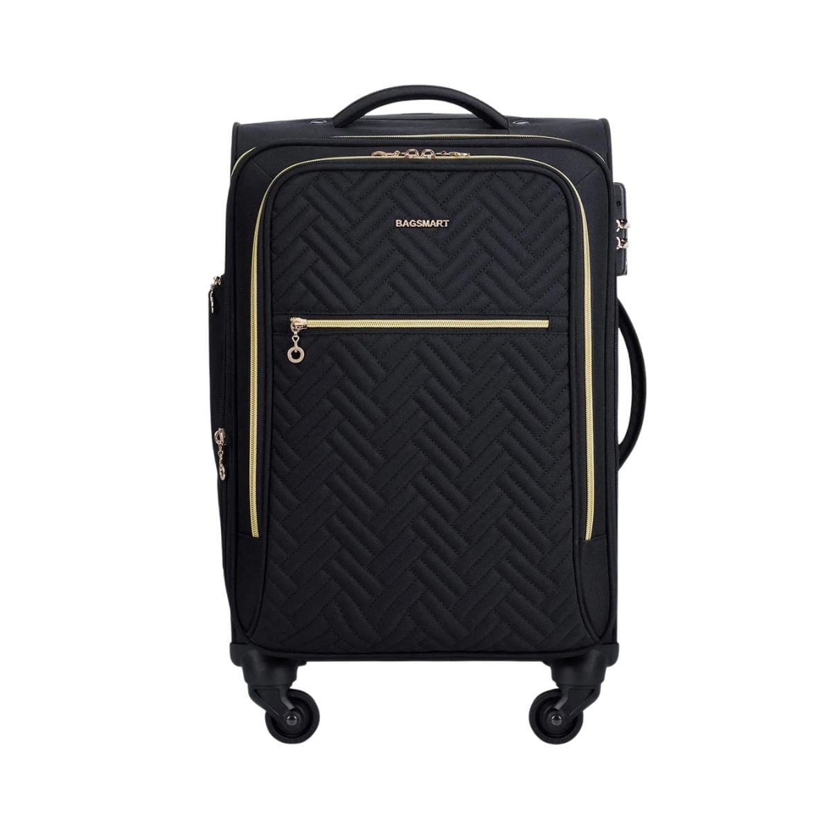 Bagsmart Maleta De Mano Bonchemin Expandible 43l-51l Acolchada Negro
