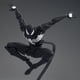thumbnail image 3 of Figura de acción de Spider-Man traje negro, 6 pulgadas, modelo articulado en caja, 3 of 7