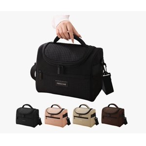 Riqui - Lonchera Térmica Gran Capacidad Negro