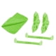 thumbnail image 4 of Fundas para patines de hielo, fundas protectoras para patines con paño de limpieza, Protector de patines para patinar al aire libre , Verde, 4 of 4