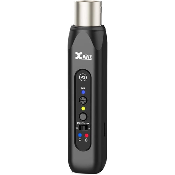 Receptor Bluetooth Xvive P3 XLR Inalámbrico BT 5.1 30 m