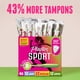 thumbnail image 2 of Tampones Playtex Sport multipack ligero, regular y super 46 unidades, 2 of 4