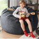 thumbnail image 1 of Sillón Puff Codi para Niños 90 cm con Espuma Viscoelástica Carbón, 1 of 7