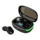 thumbnail image 4 of Auriculares Bluetooth 5.3 TWS QFX HP-E110 a prueba de salpicaduras con LED negros, 4 of 5