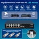 thumbnail image 4 of Conmutador Ethernet YuanLey 2.5G de 18 puertos 16 x 2.5 Gb Base-T 2 x 10 G SFP+, 4 of 7