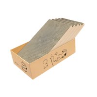 Ioensy - Rascadores De Cartón De Repuesto Con Caja Para Gatos