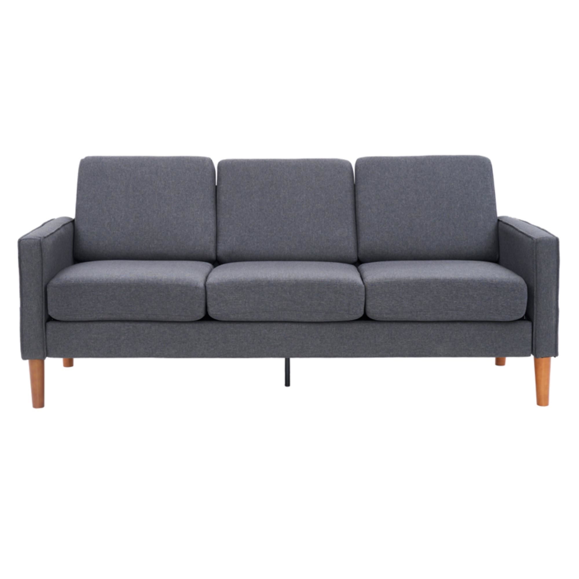 Mainstays - Sofá Ys-8659Dgrey 3 Cuerpos Gris