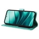 thumbnail image 3 of Funda tipo cartera FOXDOCK para Vivo V50 , diseño girasol en relieve, cuero PU, cierre magnético, soporte y tarjetero, 3 of 5