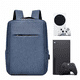 thumbnail image 1 of Funda de almacenamiento portátil para mandos de PlayStation 5/PS4 Slim/Pro/Xbox Series X/S/Xbox One - Bolsa organizadora de viaje duradera con compartimento acolchado-Azul, 1 of 5