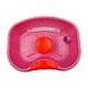 thumbnail image 3 of Lavabo de cabecera con manguera portátil con cojín para la cabeza, bañera de lavado a contracorriente para dormitorio, hogar, discapacitados, postrado Rosa, 3 of 5