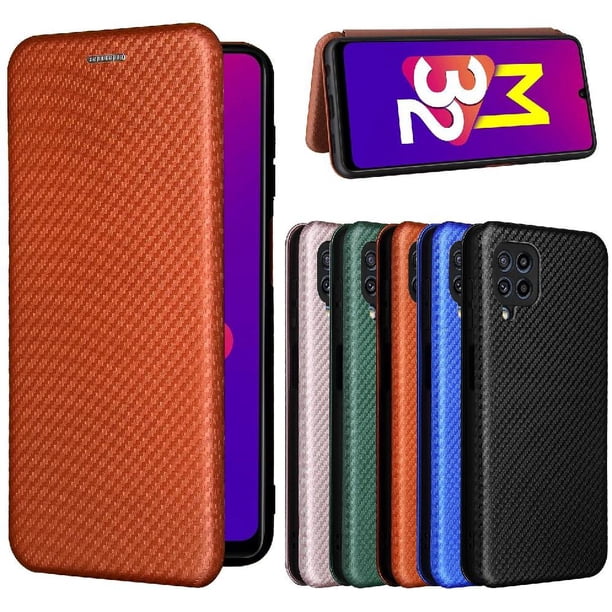 Funda Flip para FOXDOCK Samsung Galaxy M32 - Funda magnética de negocios, funda protectora delgada