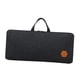 thumbnail image 4 of Estuche para teclado de PC, bolsa de almacenamiento de fieltro para teclado, a prueba de polvo, portátil, para oficina, a prueba de golpes, versátil, Negro, 4 of 5