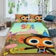 thumbnail image 2 of Súper Canciones Simples Conjunto de sábanas temático, trío de piezas, cómodo y amigable con la piel, diseño único, regalo de decoración para el hogar para familiares, amigos y fans,140cm *210cm, 2 of 6