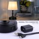 thumbnail image 4 of Lámpara de mesa LED O'Bright Seraph Mini con regulador negro, 4 of 7