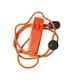 thumbnail image 1 of Silbato De Cuerda Con Cordones, Llavero Suave, Silbato Para Entrenadores De Pesca Al Aire Libre, Color Naranja, 1 of 3