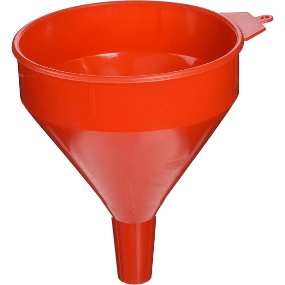 Funnel LubriMatic 75-070, plástico de polietileno, 1,9 L, con pantalla