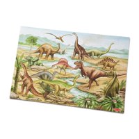Puzzle De Suelo Con Dinosaurios Melissa & Doug Para Niños