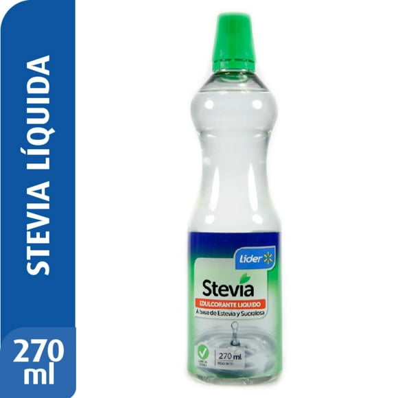 Endulzante Líquido Stevia Botella, 270 ml