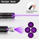 thumbnail image 2 of Puntero láser morado recargable por USB de alta potencia XCGKUND, 2 of 6
