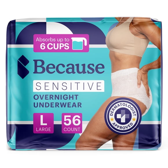Ropa interior para adultos para incontinencia debido a la piel sensible de las mujeres