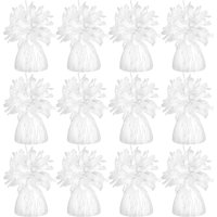 Pesas Para Globos The Dreidel Company, 14 Cm, Metálicas, Paquete De 12