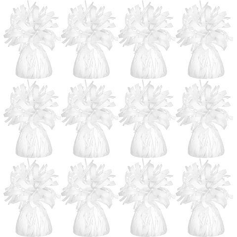 Pesas Para Globos The Dreidel Company, 14 Cm, Metálicas, Paquete De 12