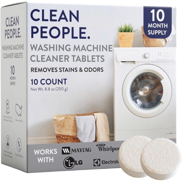 THE CLEAN PEOPLE Washing Machine Cleaner Tablets