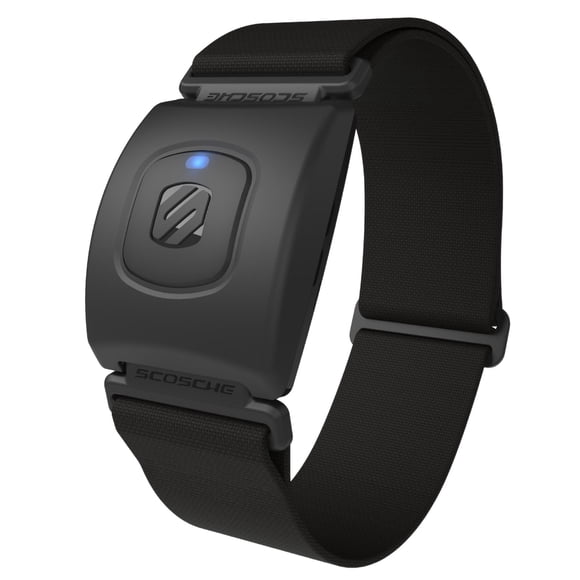 Brazalete con monitor de frecuencia cardíaca Scosche Rhythm R+2.0 resistente al agua