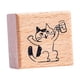 thumbnail image 2 of Sello De Gato De 1,2 Pulgadas, Peque?o Sello De Goma De Madera Para Diario, Cartas, álbumes De Recortes, Saludos, 2 of 5