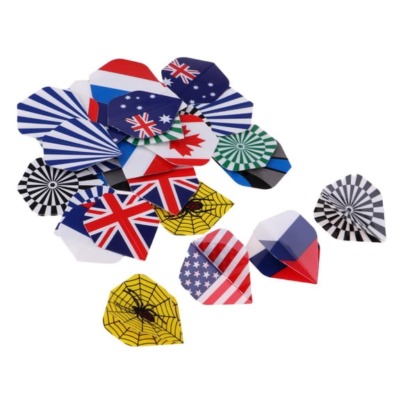 Surtido Dart Flag Vuelos estándar Dart Flight Reemplazo 36 flag print